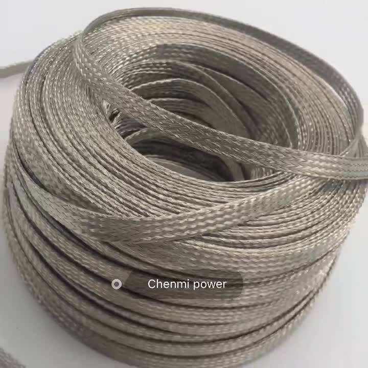Ground Earth Shielded Cable Coated Thin Braided 3mm Solid Copper Wire