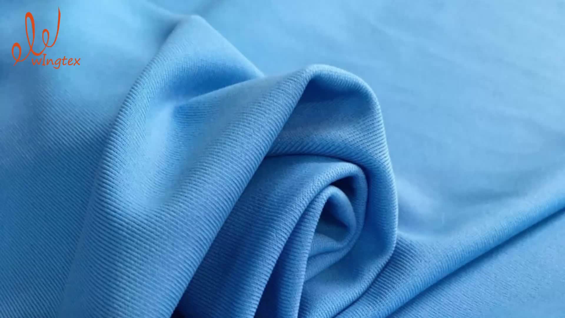 Antiuv 50 Swimwear Fabric Blue Color 20 Nylon 80 Polyamide Elastane