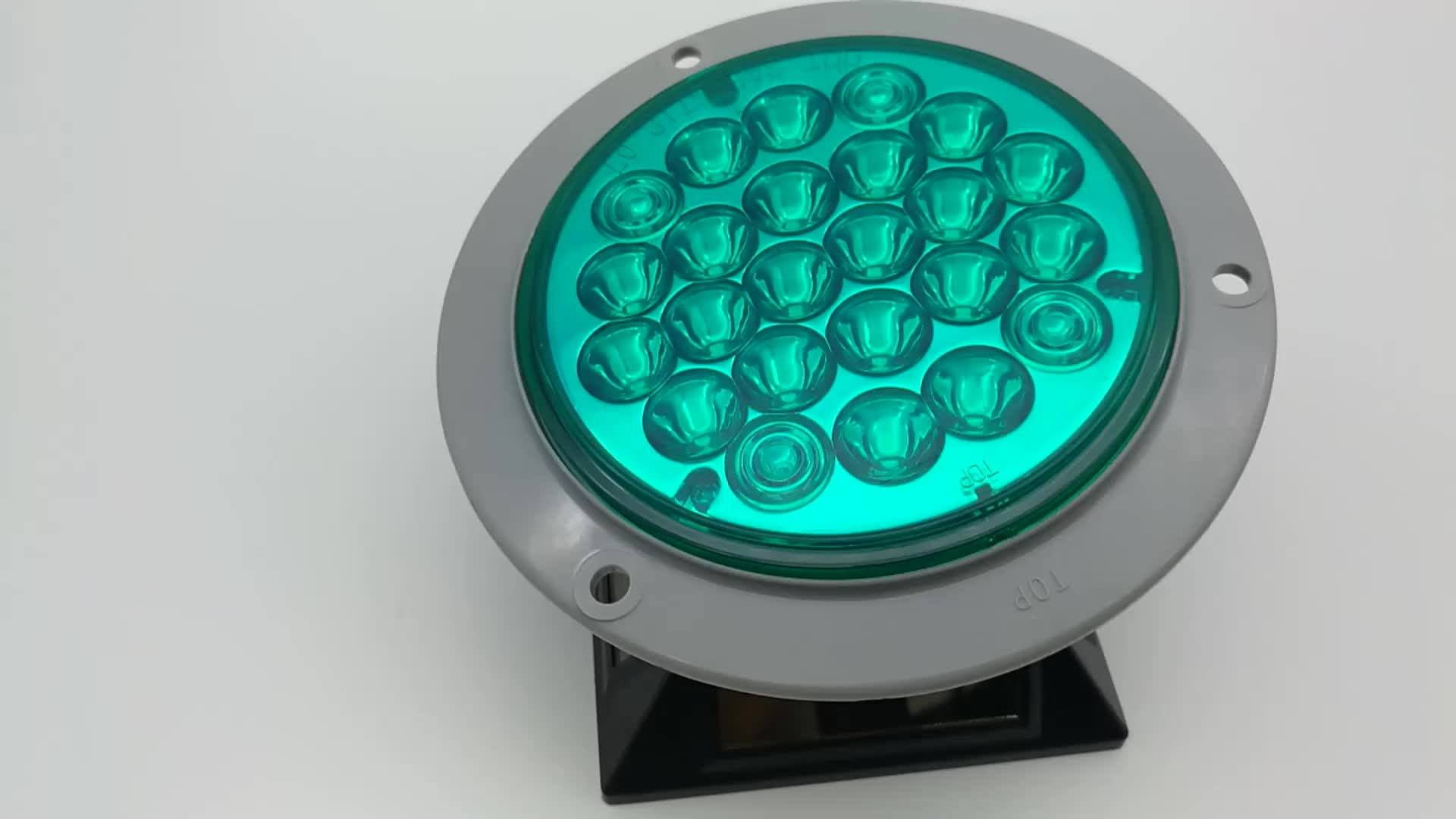 Trailer Truck Round 4 Inch Green Led Lights Buy Trailer Truck 4 Inch