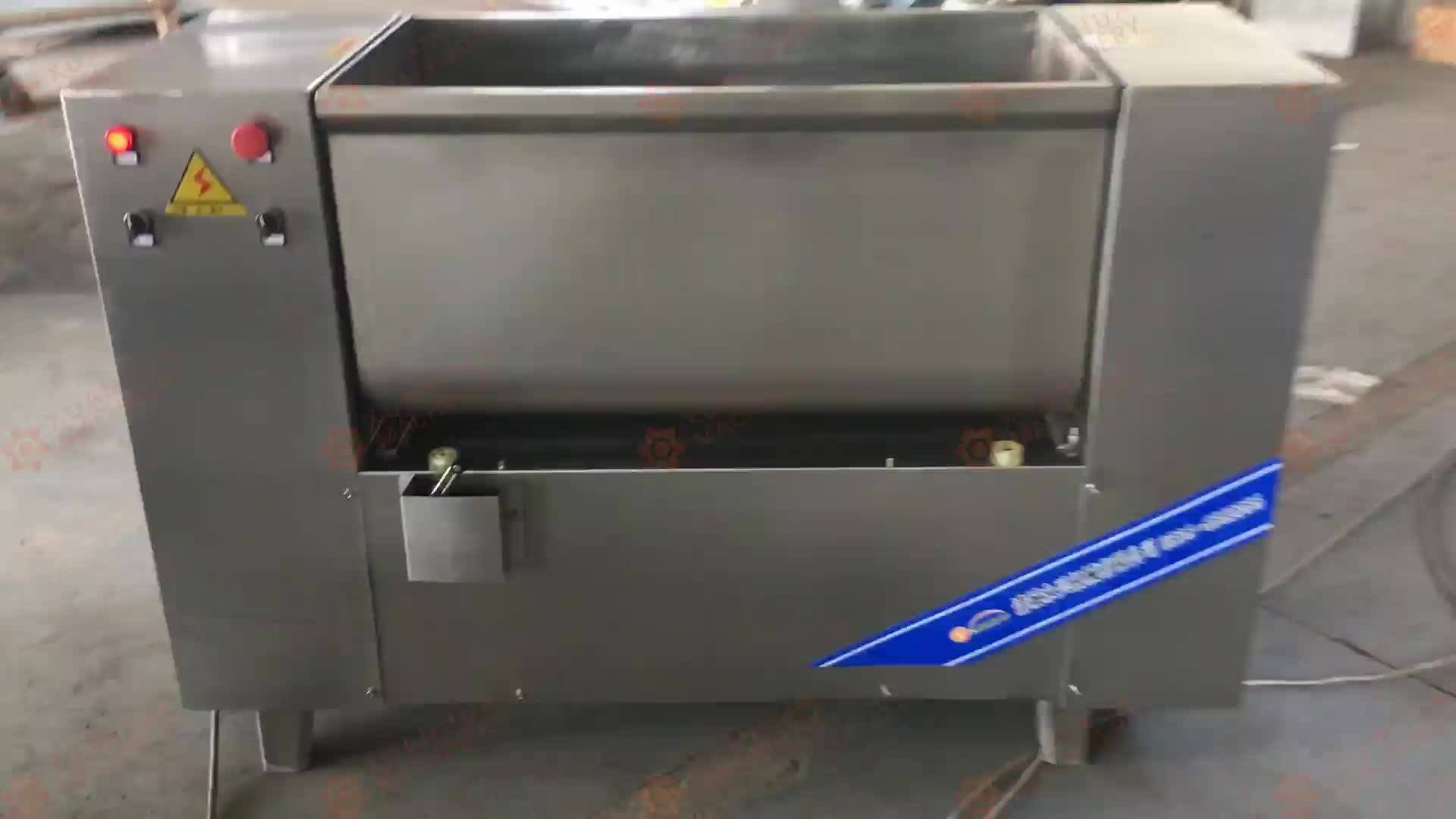 Bx150q Horizontal Manual Used Food Machines Sausage Minced Meat Mixer