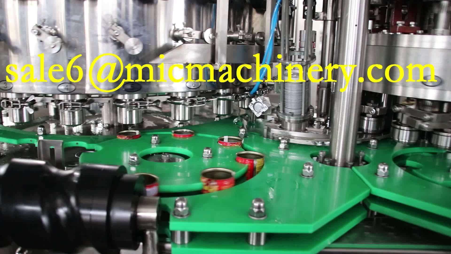 Top Quality Two In One Monoblock Full Automatic Aluminum Can Oil