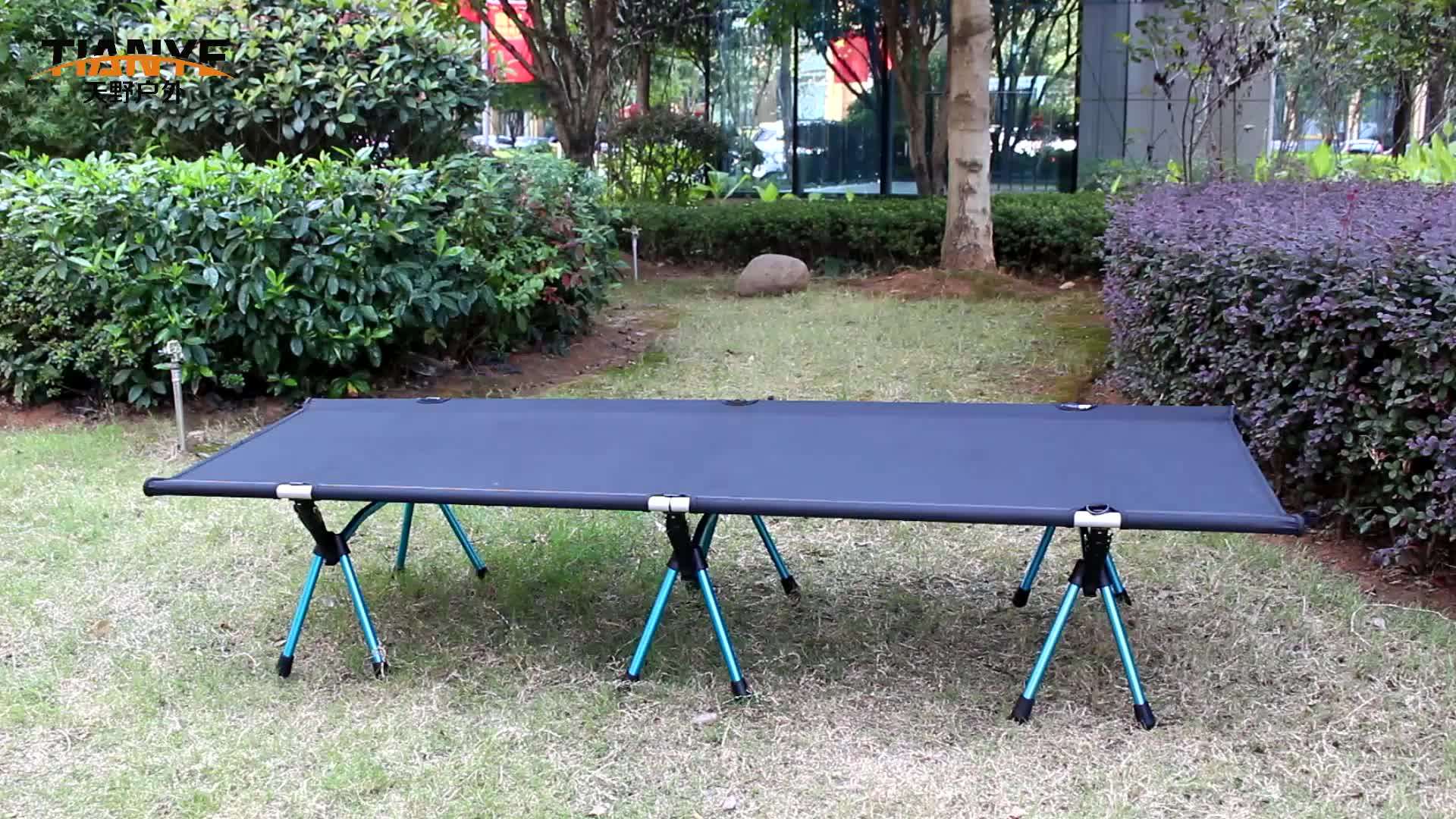 Wholesale New Ultralight Portable Foldingf Camping Hiking Bed Aluminium