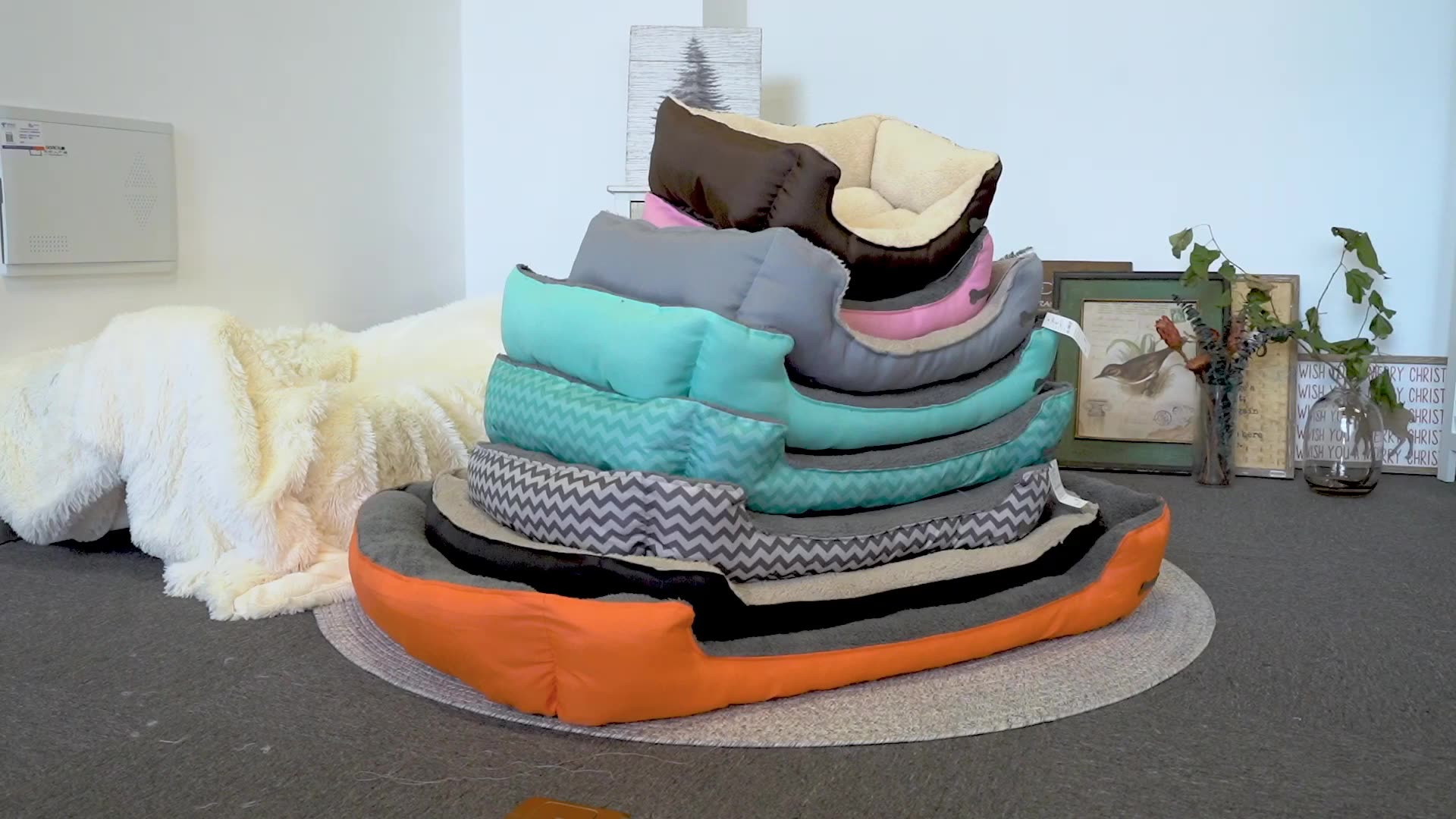 Customization Hot Sale Extra Large Dog Bed Big Oxford Human Size Dog customization-hot-sale-extra-large-dog-bed-big-oxford-human-size-dog