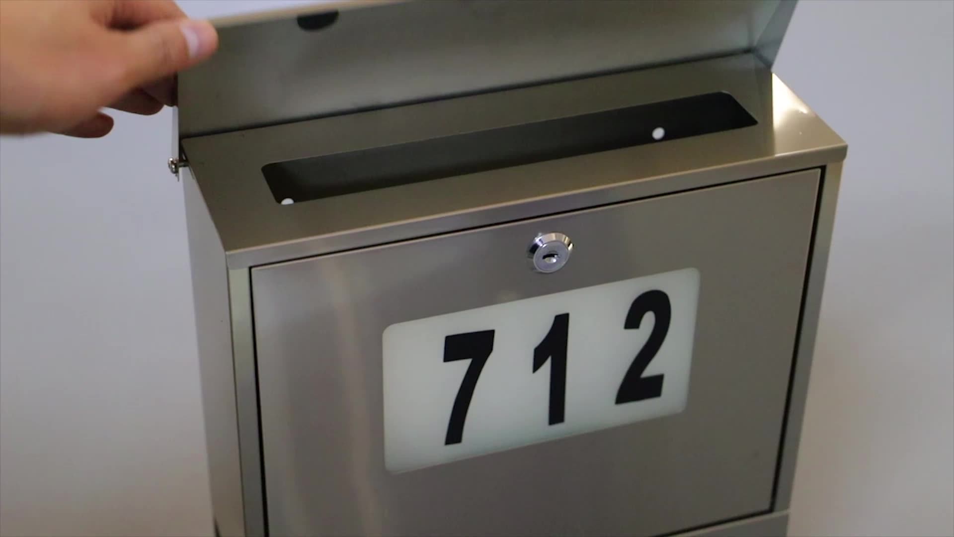 Stainless steel Mailbox combination lock for sale, View stainless steel