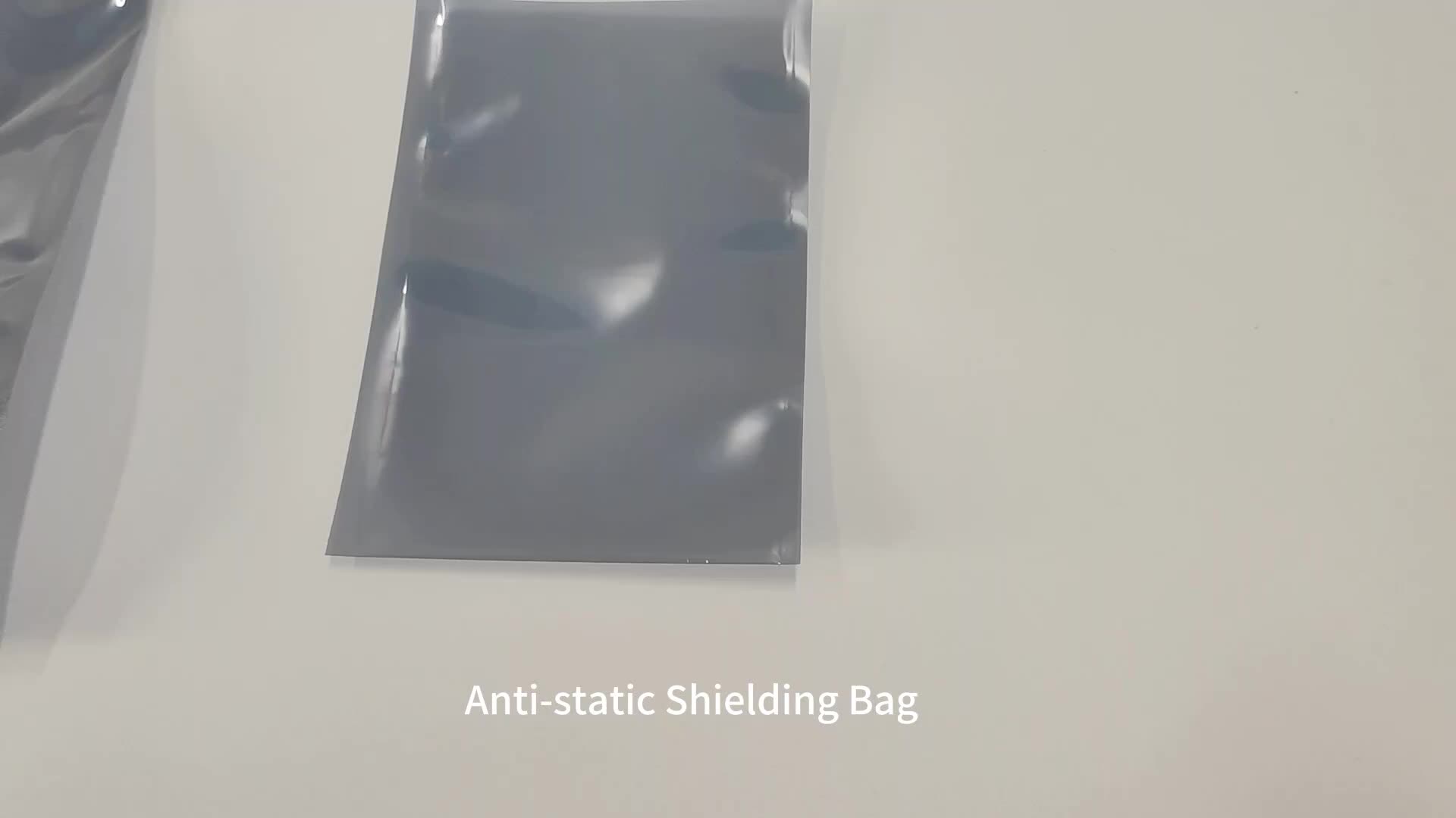 Leenol Cleanroom Foil Custom Open Top Aluminium Antistatic Ziplock