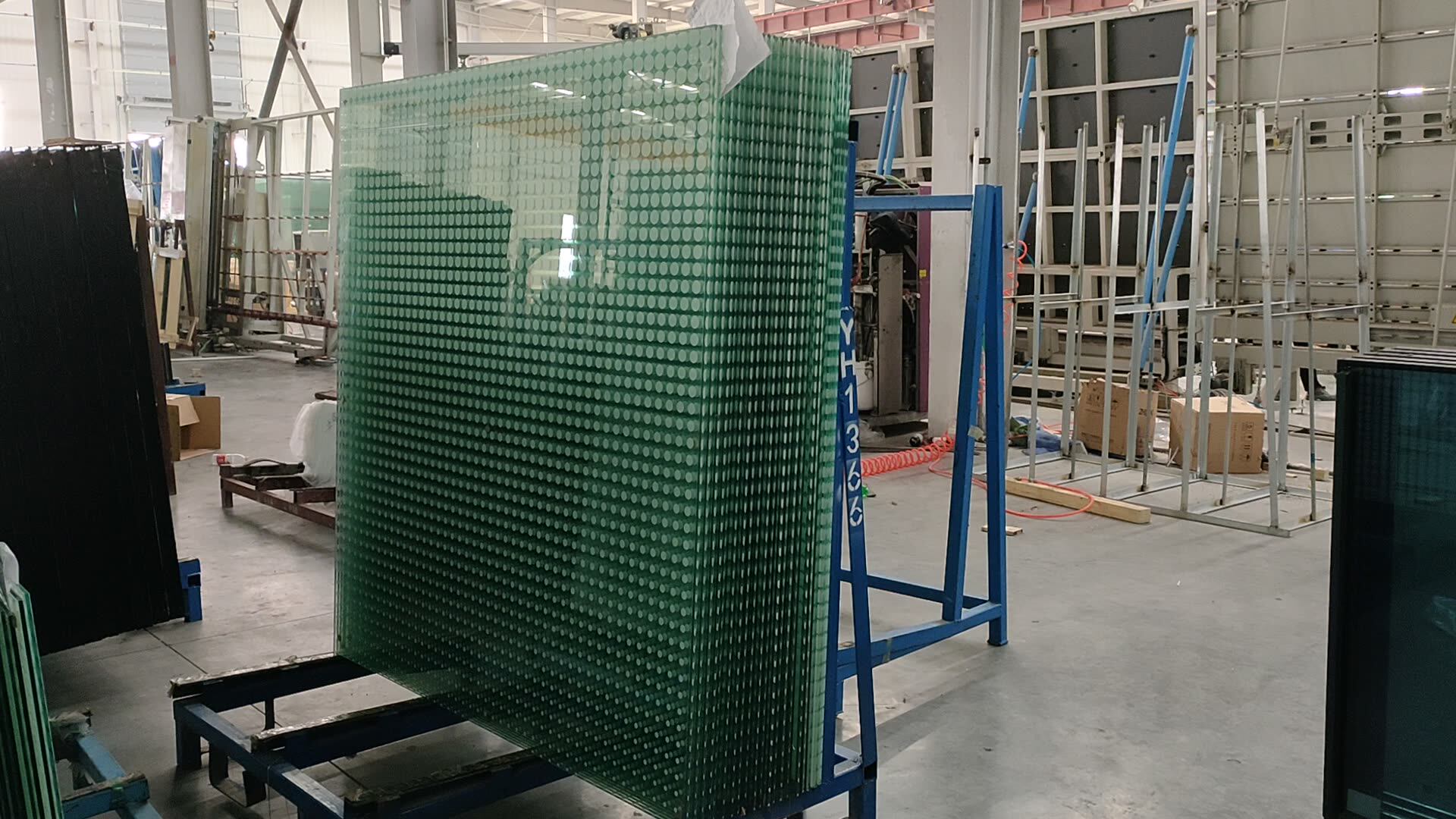 6mm 8mm 10mm 12mm Safety Silk Screen Printing Tempered Glass For Window