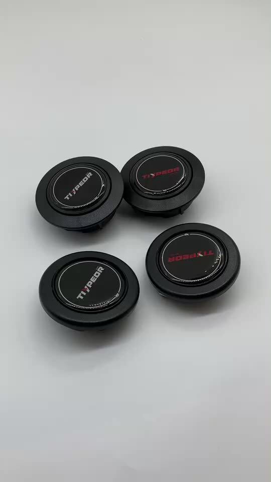 ティピオールステアリングホイールホーンボタンPCD74MM JDMチタン