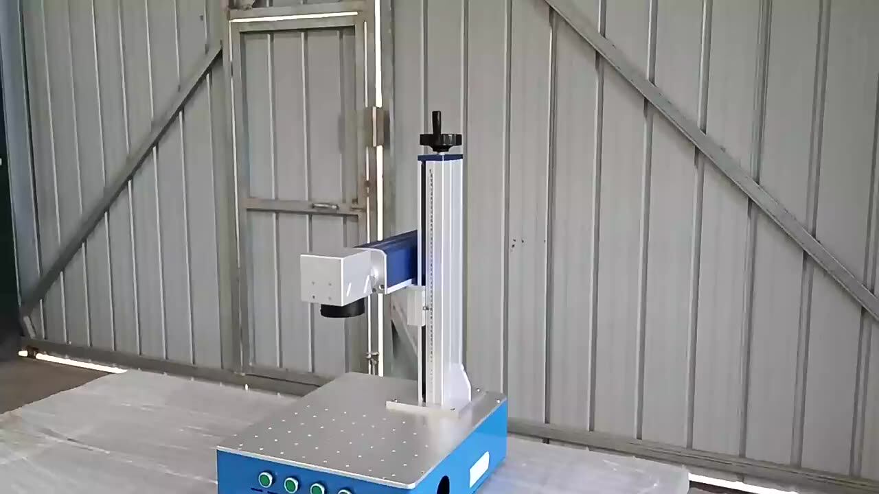 Table All In One 20w 30w 50w Laser Engraving Marking Printing Machine For Metal Ring Sliver 