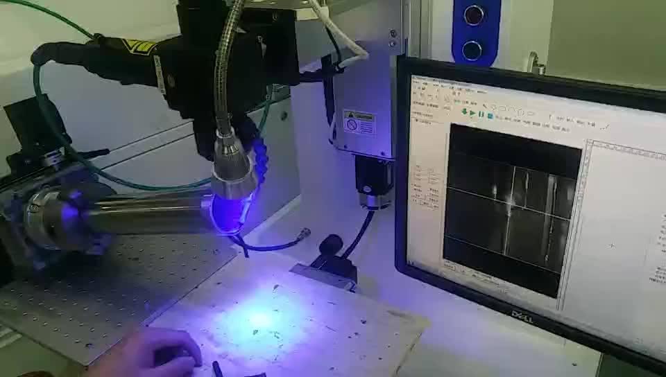 400w Fiber Automatic Laser Spot Welding Machine For Metal Hardware