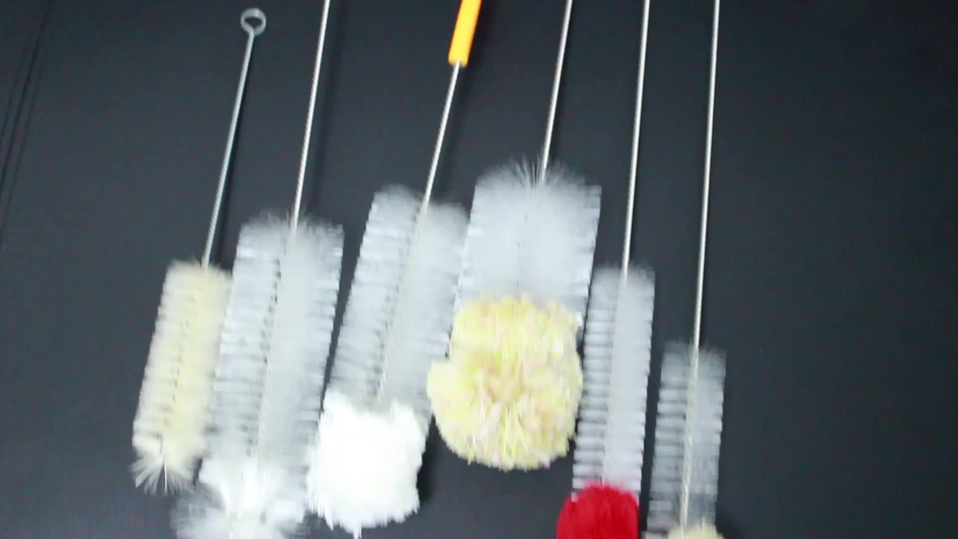 Customized Ecofriendly Wooden Water Bottle Cleaner Brush With Wooden