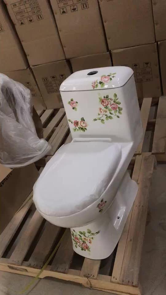 A3203 Onepiece Bathroom Toilet Bowl /p Trap Toilet /ghana Buy