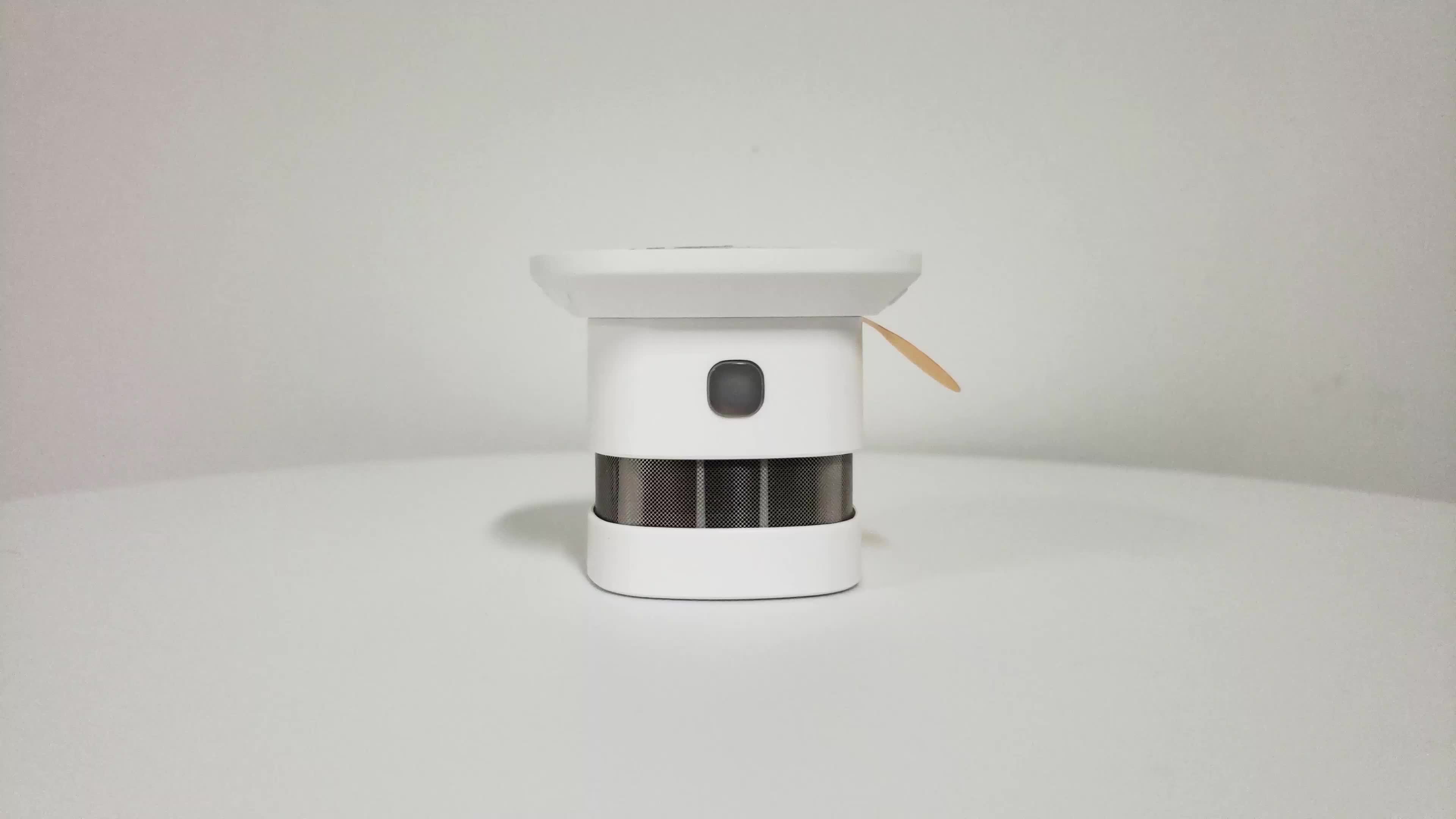 Wireless Smart Home Security System Zigbee Smoke Detector Property