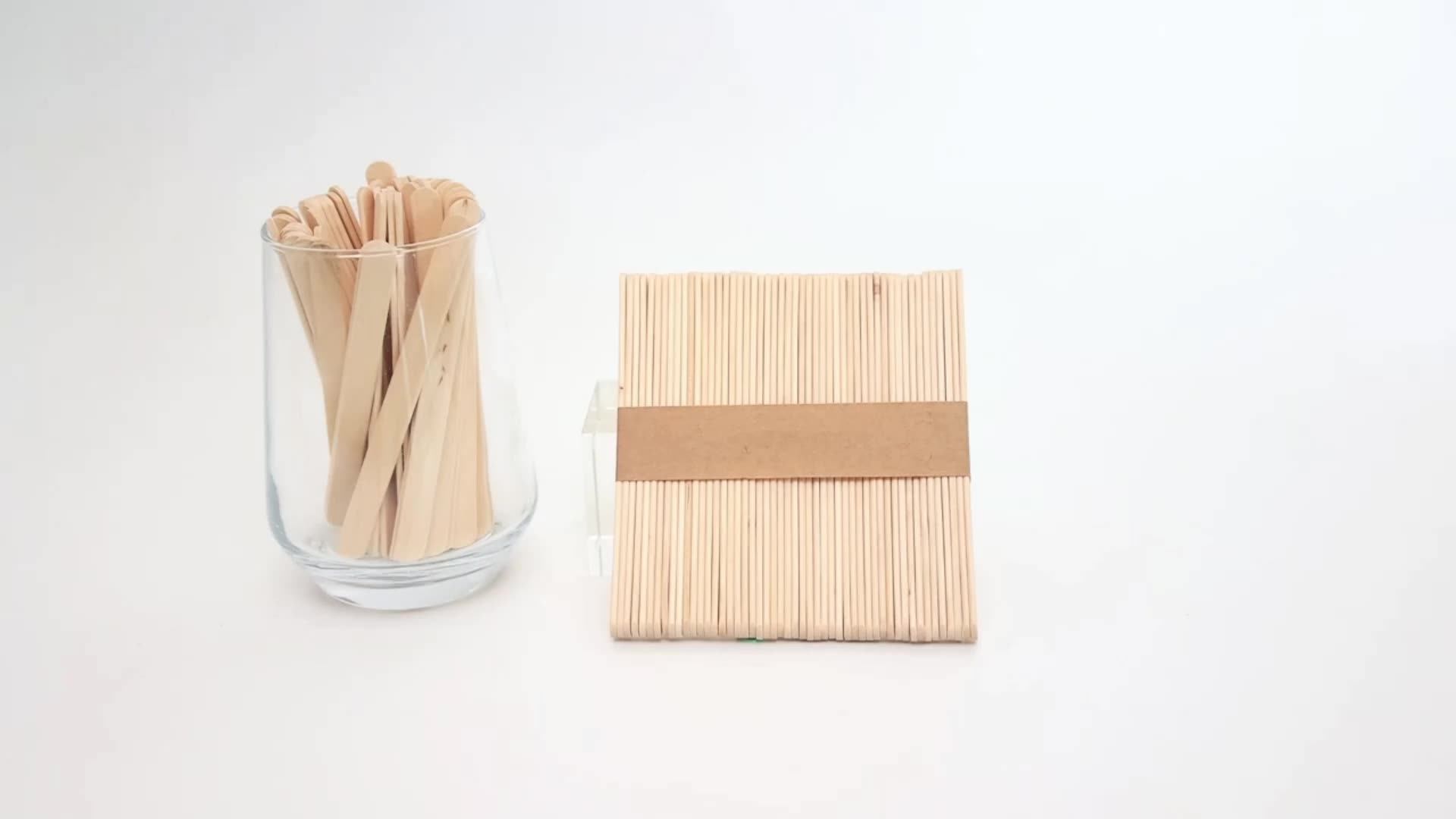 Disposable Ecofriendly Natural Wooden Ice Cream Stick Craft,Custom