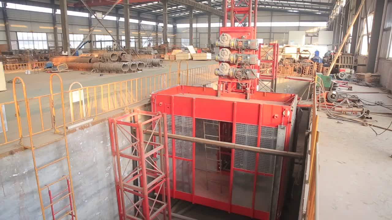 Rack And Pinion Sc200 Building Hoist/ Alimac Construction Elevator