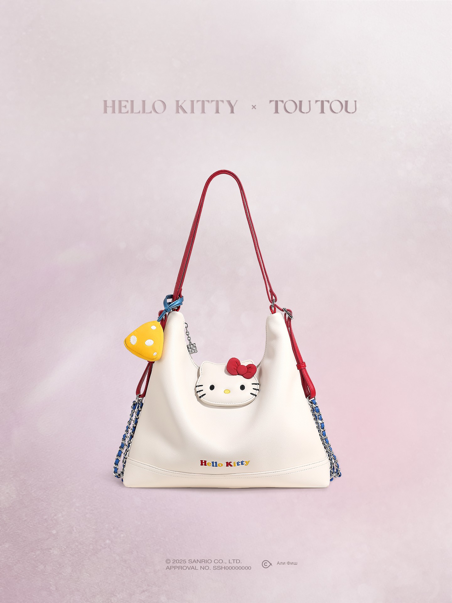 TOUTOUhellokitty联名哈喽凯蒂猫托特包大容量双肩包生日礼物女生