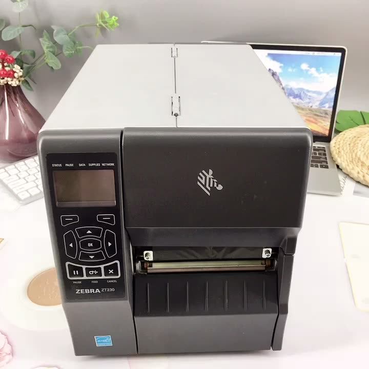 Zebra Zt230 Thermal Transfer Industrial Printer 203 Dpi Print Width 4