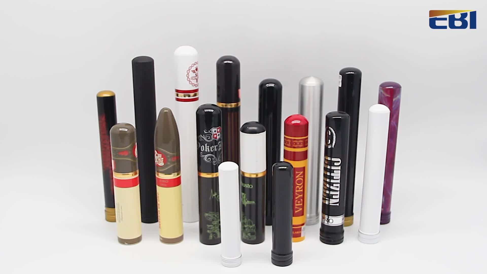 Cigar Holder Metal Cigar Accessories Aluminum Cigar Tube With Screw Cap Buy Cigar Tube
