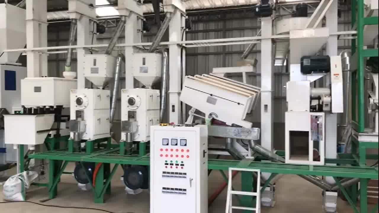 3040tpd Complete Set Of Rice Milling Equipment Small Rice Mill Machine