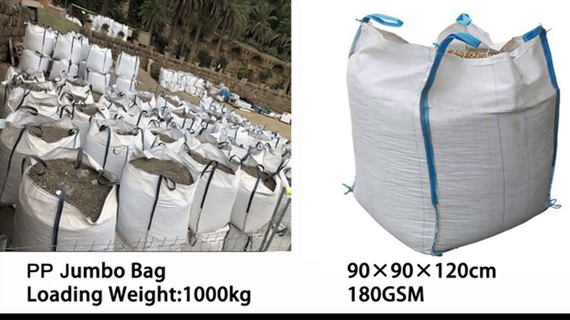 Egp Fibc High Quality Pp Jumbo Bag China 1 Ton Bulk Bag Fibc Bulk Bags
