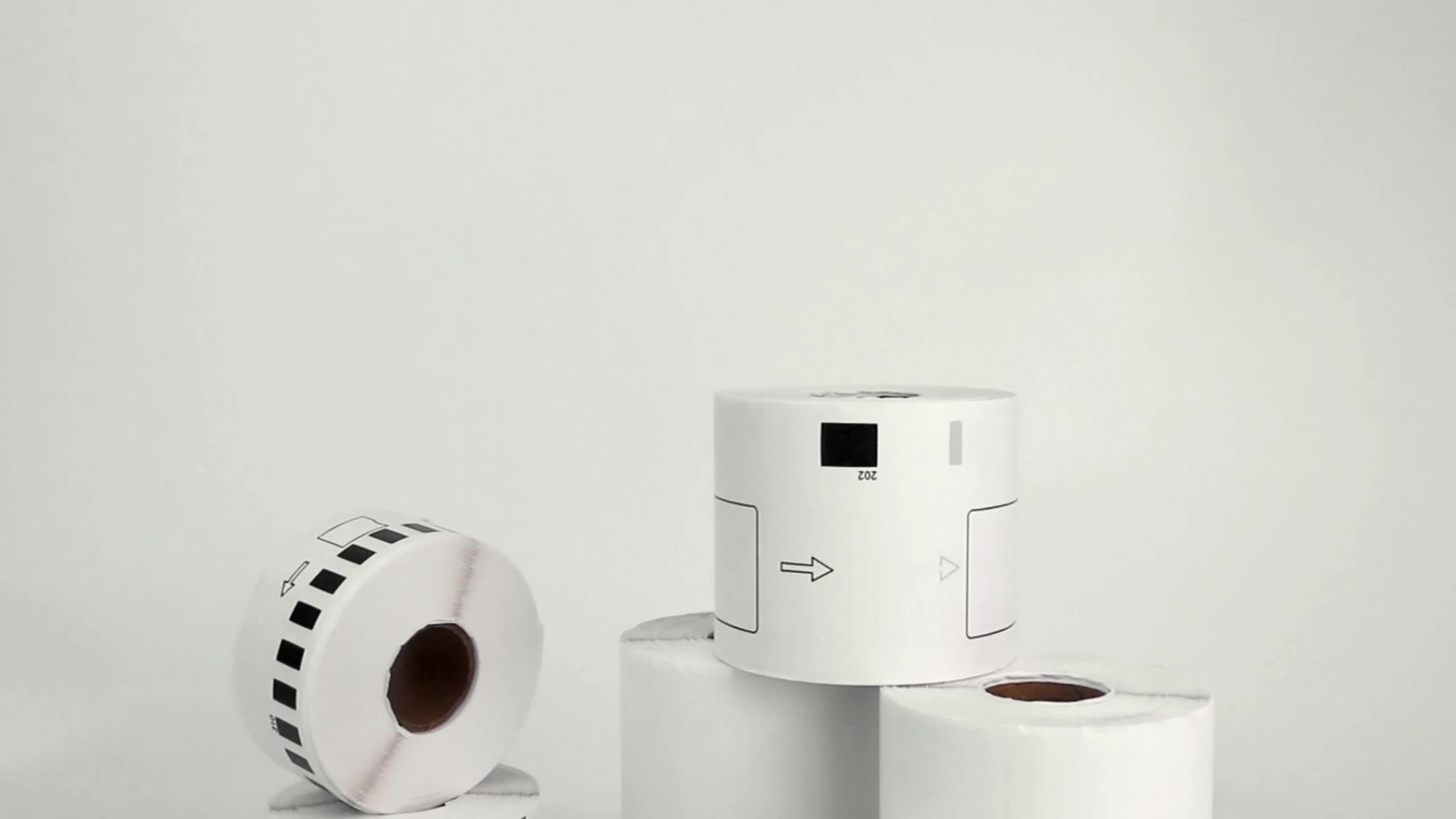 Etichette Compatibili Brother QL 10 Rotoli Etichette Compatibili Per Stampanti Brother QL – Modelli DK22205, DK11201, DK11202, DK11208, DK11209 Nastri Etichette DK22205 DK11201 Compatibili - Foto 5