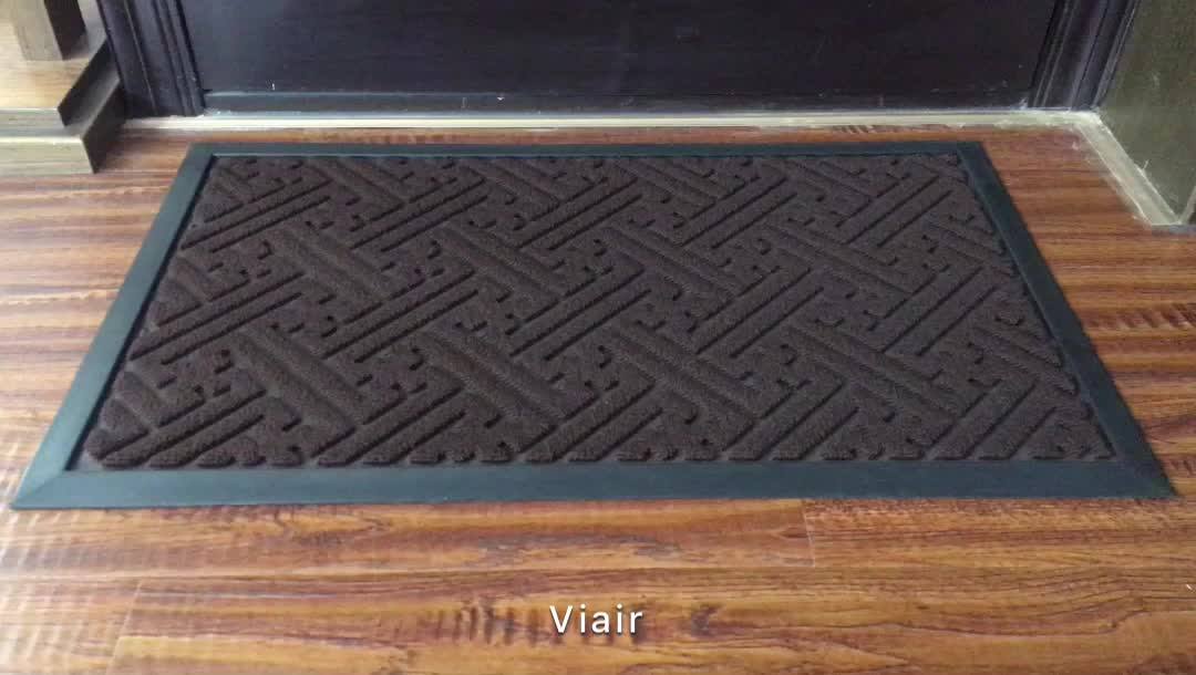New Product Sanding And Dust Removal Rubber Door Mats Indoor/outdoor