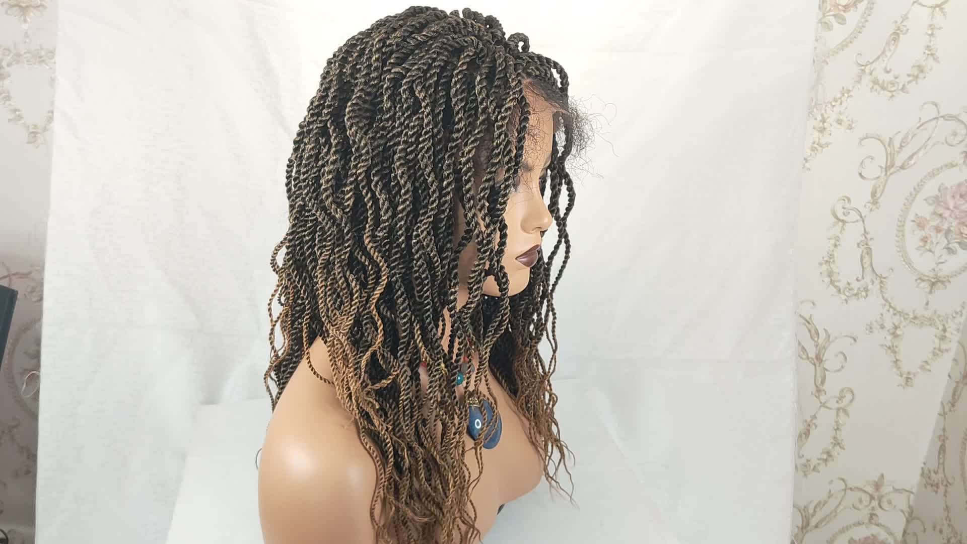 Cheap Good Quality Synthetic Hair Lace Front Wig Heat Resistant For