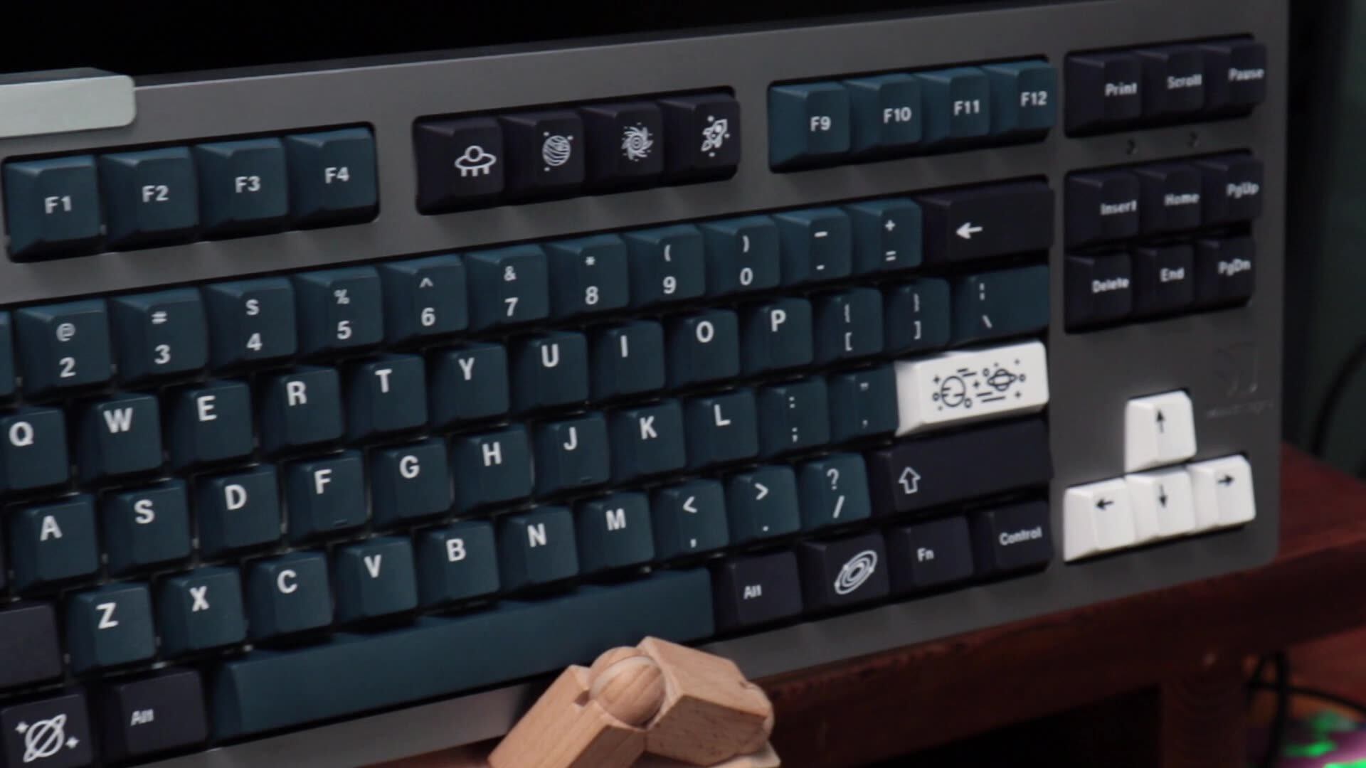 Gmk-メカニカルキーボードキャップ,26文字,Galaxy用,ステージ