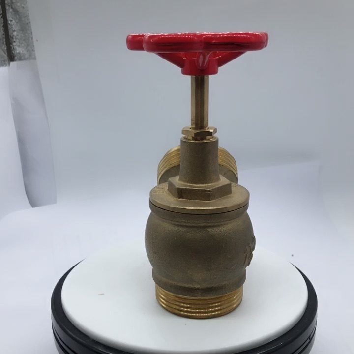 Green Valvestraditional Brass Landing Fire Hydrant Angle Valve Price
