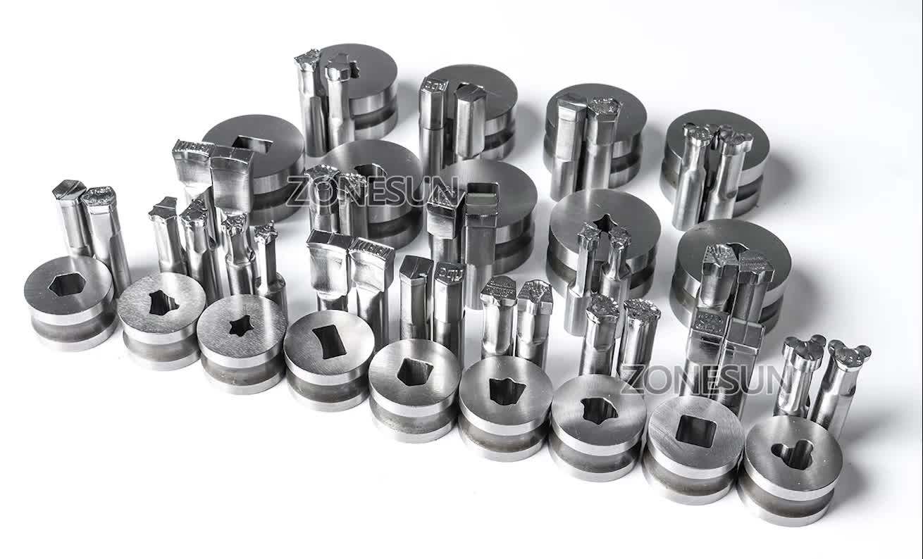 Zonesun Customized Stamp Round Pill Stamp Precision Punch Die Sugar