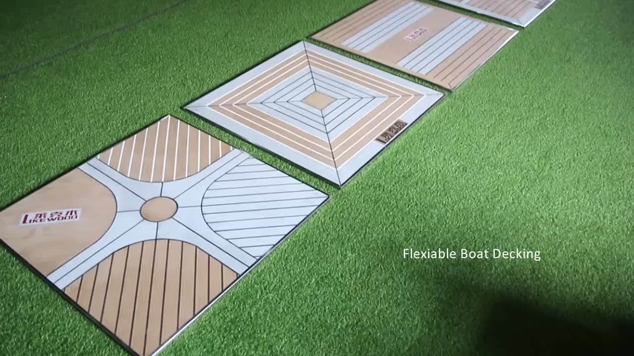 Synthetic Teak Boat Rubber Floor/marine Deck Buy Boat Rubber Floor