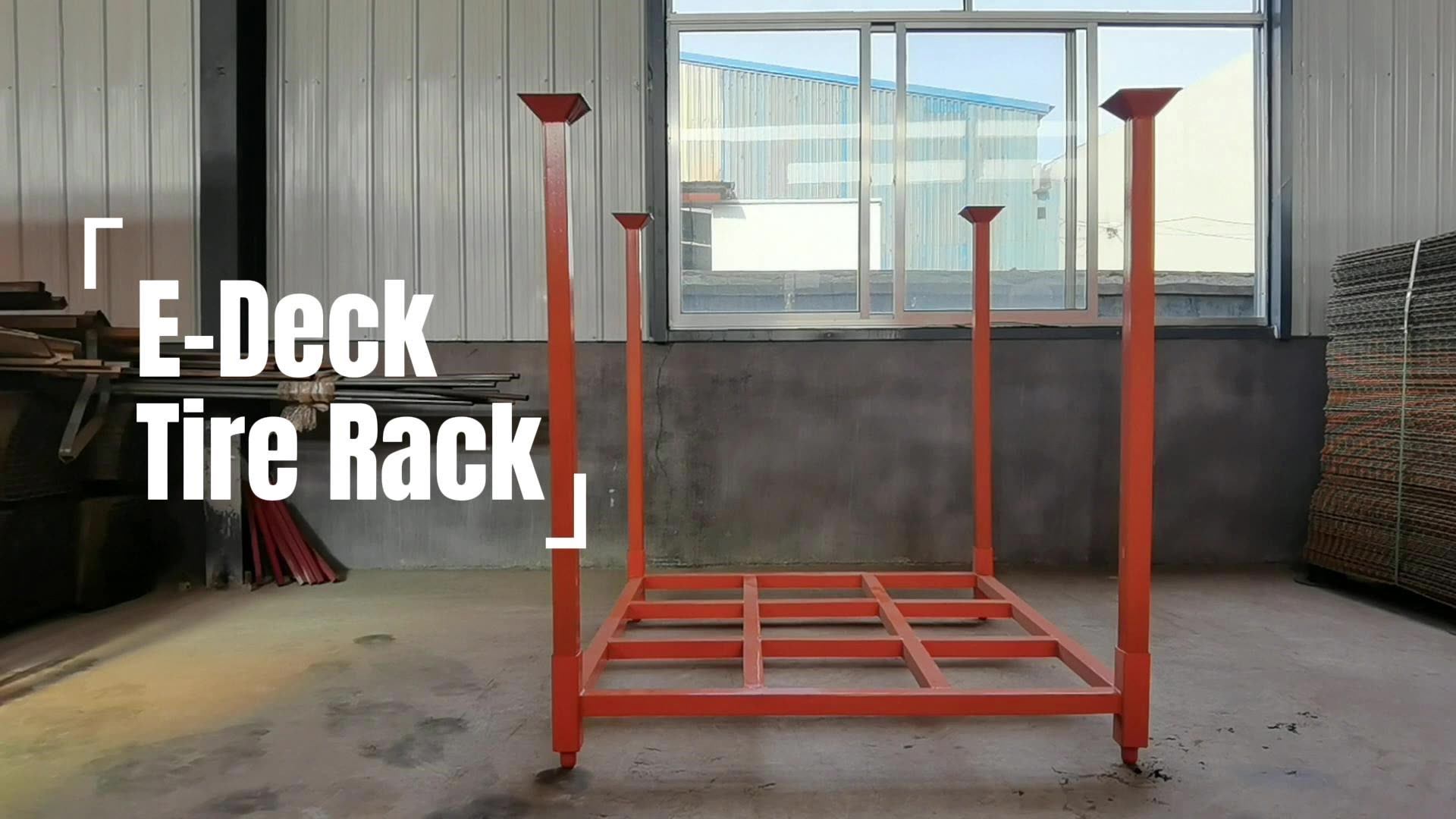 Heavy Duty Collapsible Stackable Folding Warehouse Portable Durable ...