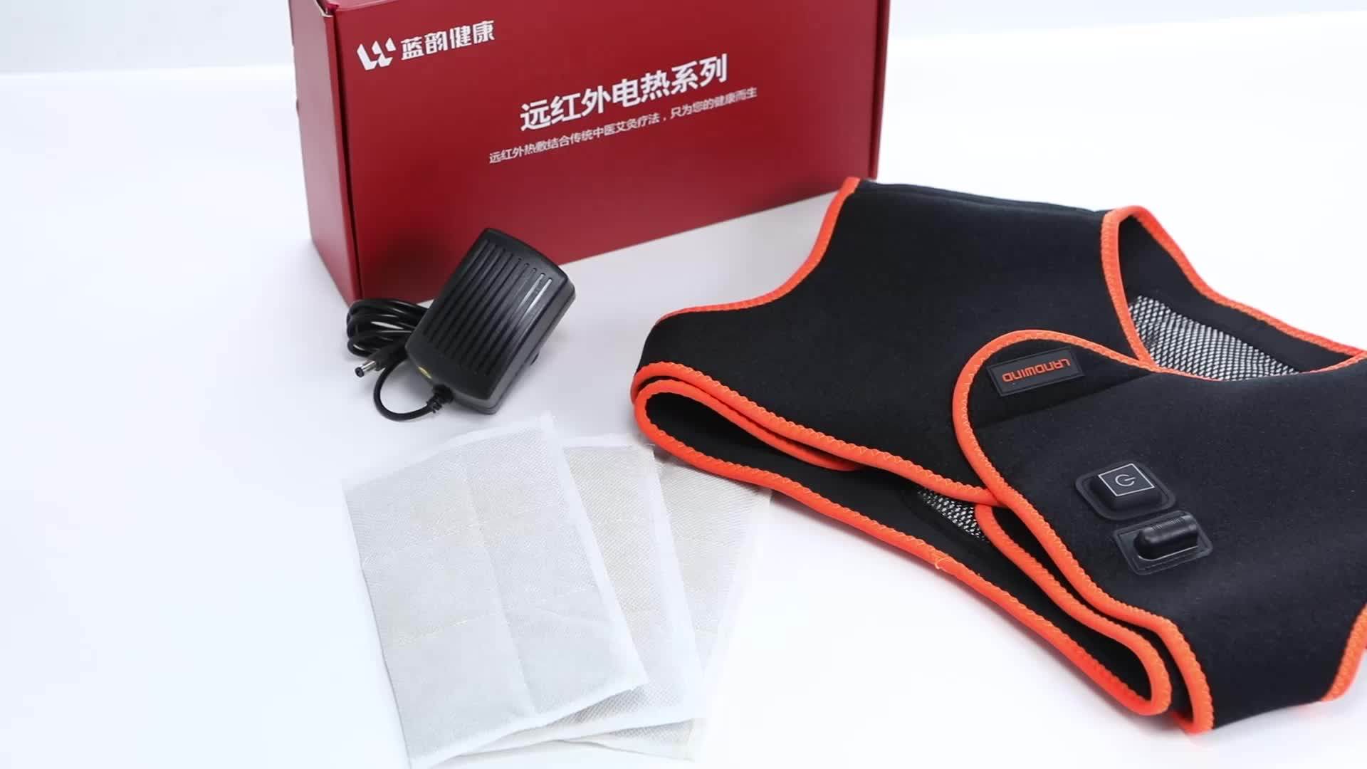 High Quality Abduction Usb Infrared Heating Shoulder Massage Heated