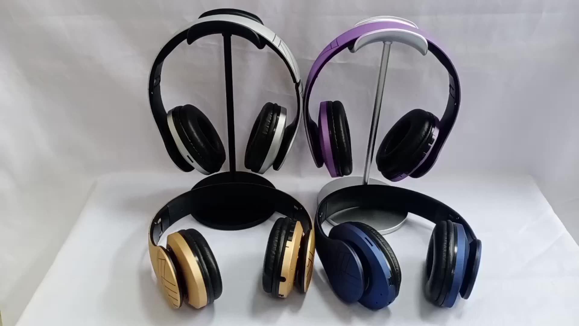 Stereo Surround Sound Wireless Gaming Headphones Over Ear Bluetooth