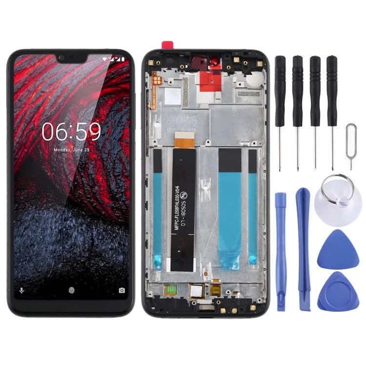Display for Nokia X6 LCD Touch Screen Display Digitizer for Nokia Plus  TA-1099 TA-1103 TA-1083 LCD Replacement Parts