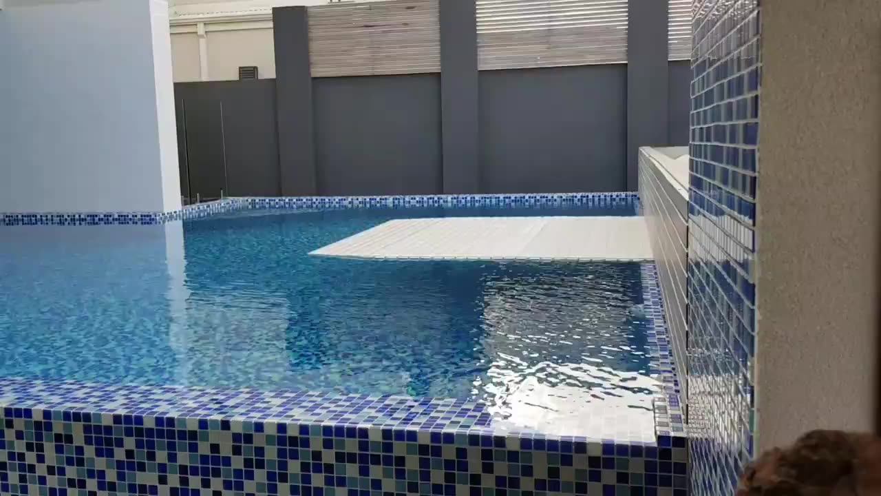 Europe Popular Electric Inground Retractable Pool Cover With Safety Slats Buy Retractable Pool