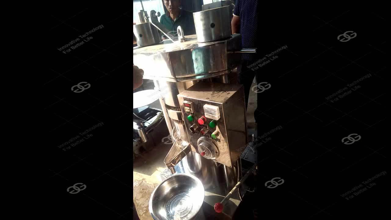 Hydraulic Oil Extraction Cocoa Bean Oil Extract Cocoa Butter Press