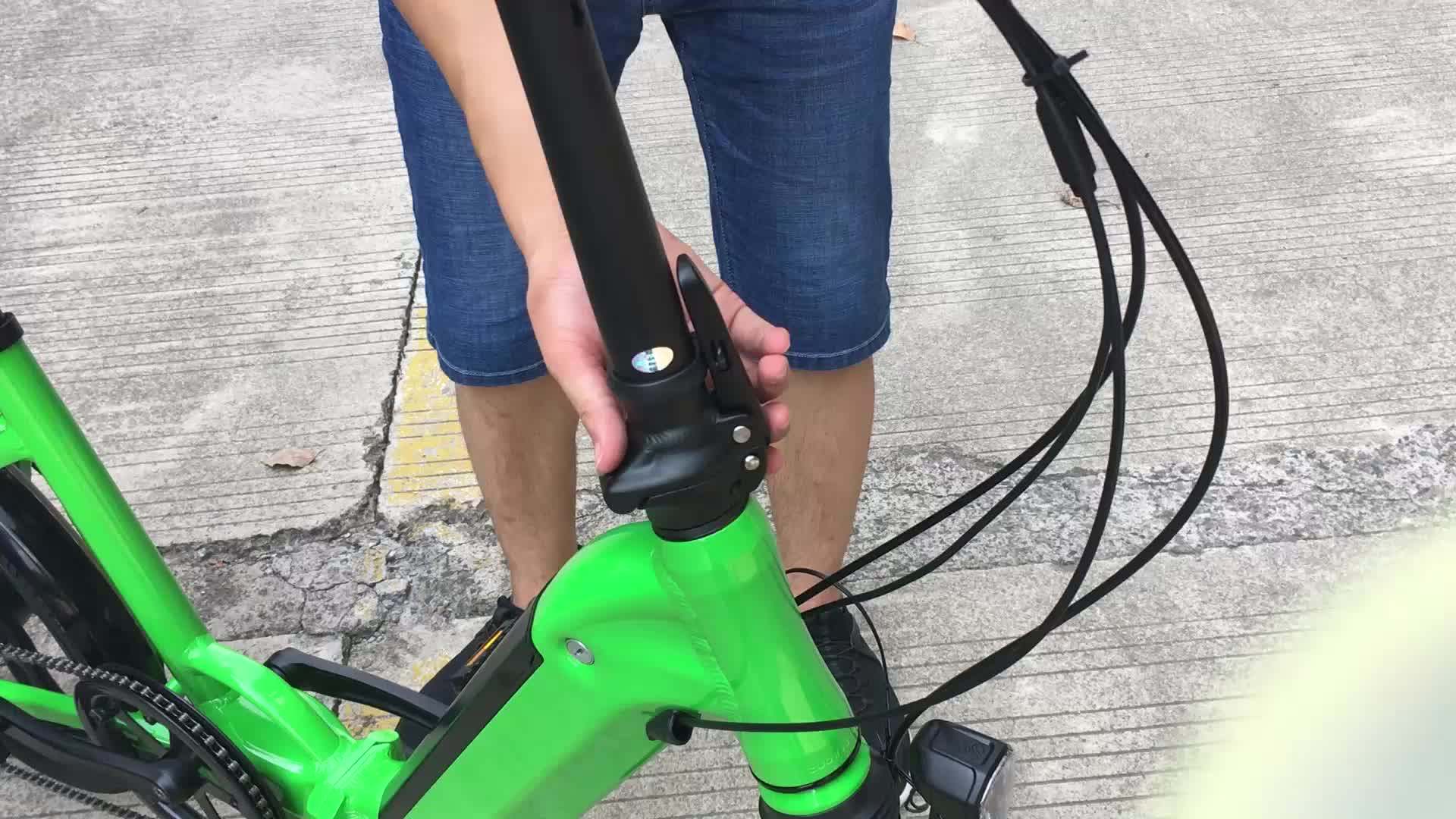 2019 the new foldable electric bicycle