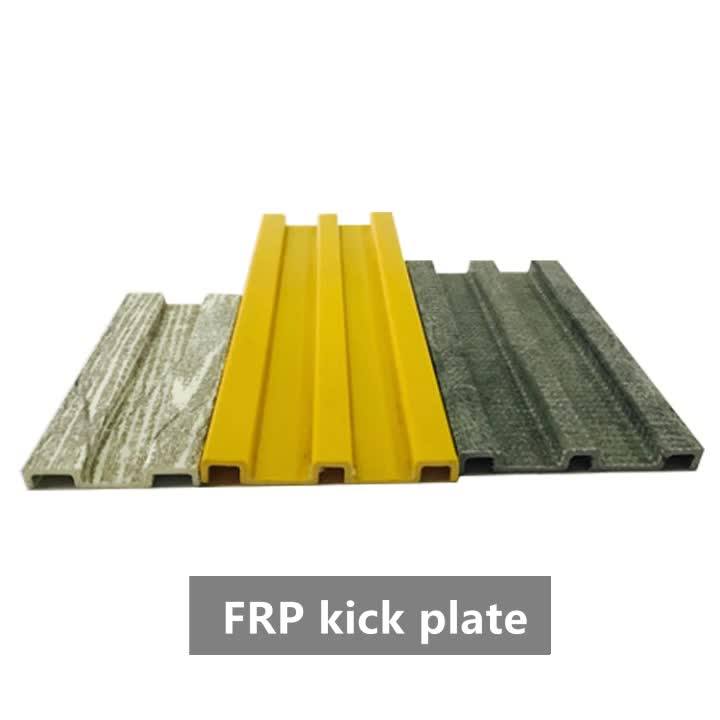 Handrail Use Pultruded Plastic Frp Kick Plate Buy Kick Plate,Frp Kick