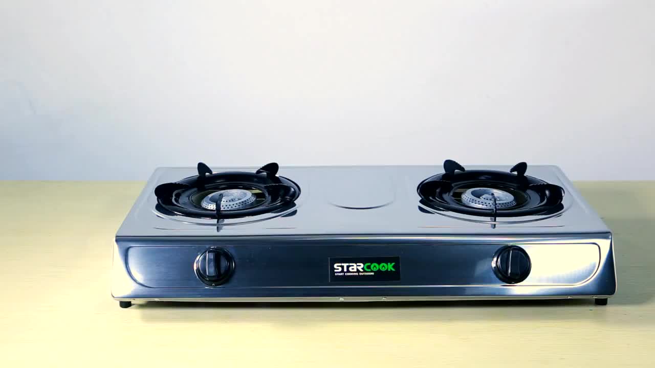 Cheaper Gas Stove South Africa Electric Stainless Steel 2 Burner Gas