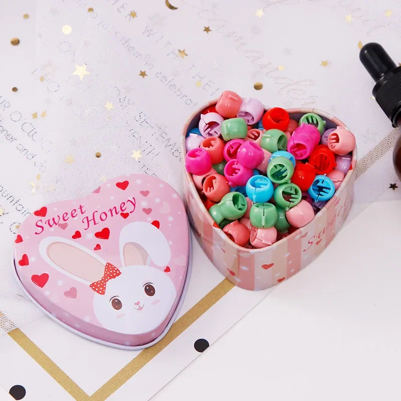 Dongdong clip hair pin candy color mixed set hair accessories for girls with a touch of charm