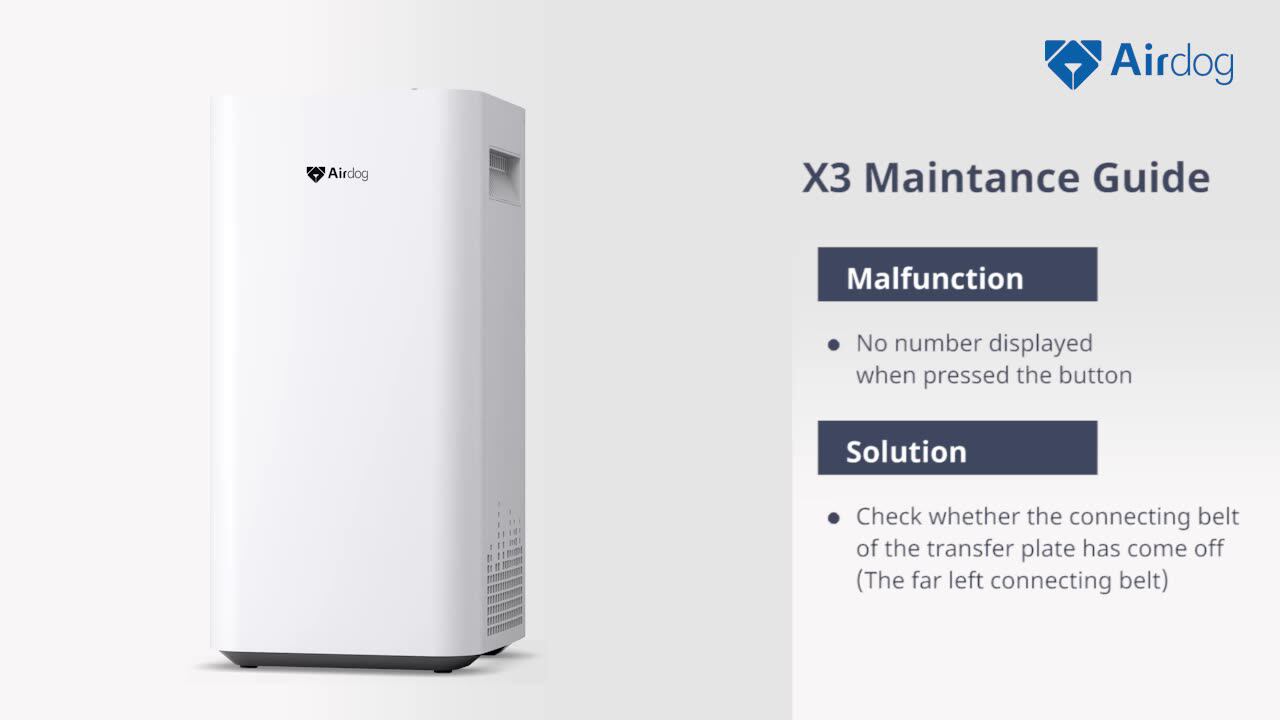 Airdog KJ200F X3 空気清浄機用部品 - ポータブルで電動、アプリ制御