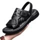 Slippers Men's Summer Outfit Non-Slip Trap Thick Bottom Slides Outdoor Sports Driving Dual-Use Beach Sandals