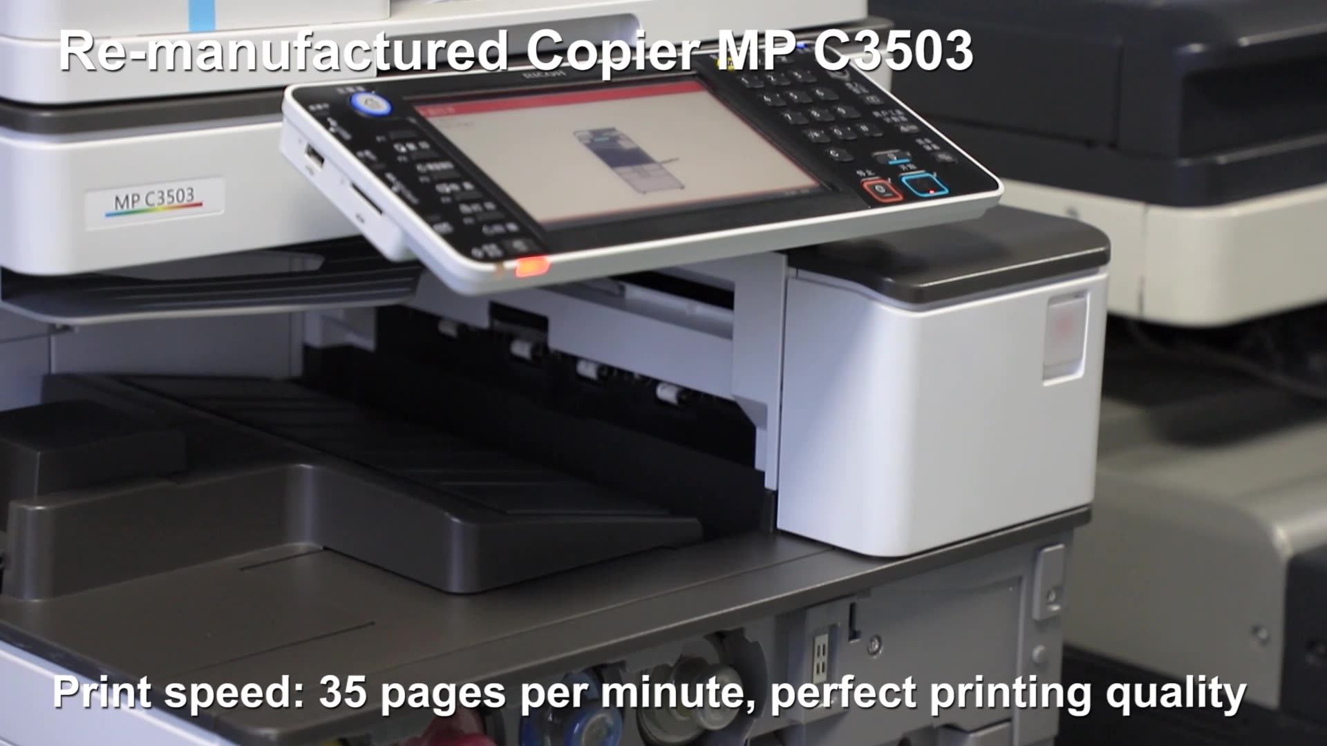 Used Copier Machine For Ricoh Aficio Mp C5503 Photocopy Machine Used