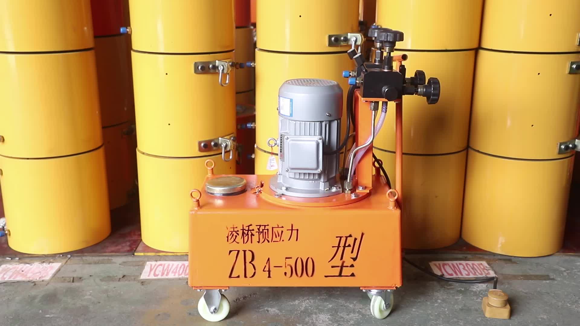 Zb4500 Prestressed Hydraulic Electric Oil Pump For Hydraulic Jacks