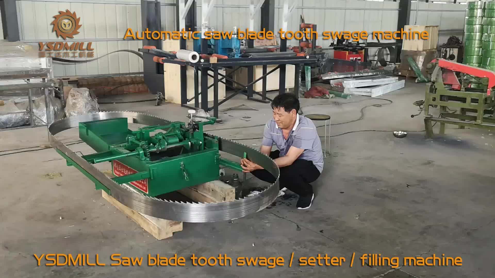 Sawmill Easy Operation Band Saw Blade Tooth Filling Machine Buy