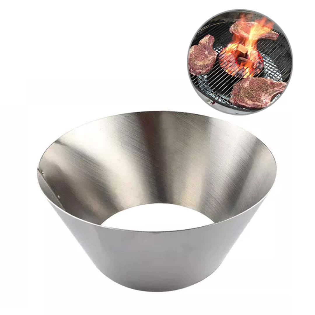 Stainless Steel Bbq Whirlpool For er Vortex Kettle Smokey Mountain