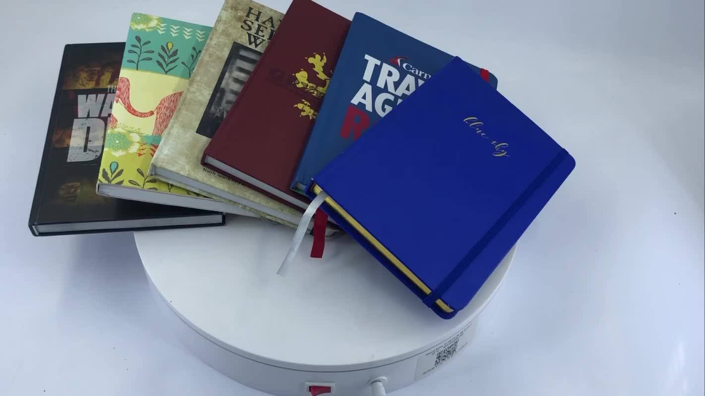 Wholesale Custom Printing A5 Pu Leather Hardcover Planner Journal