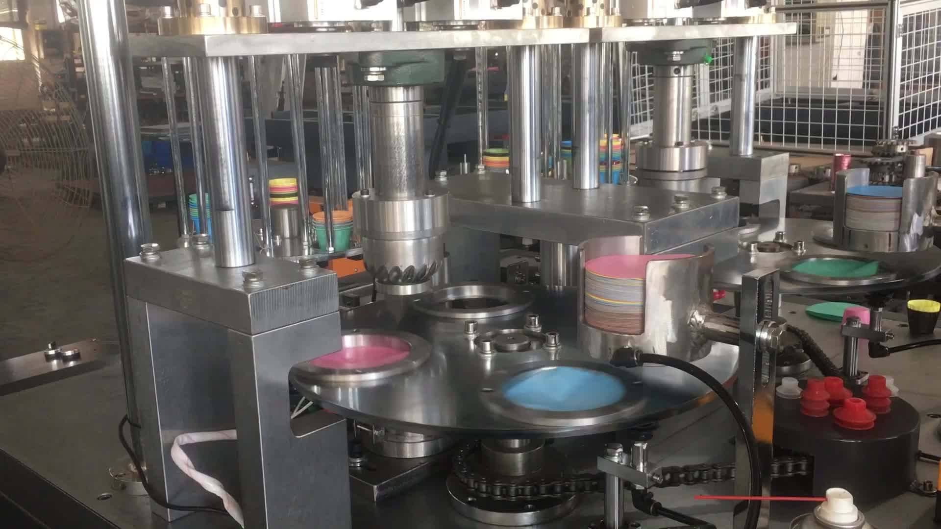 High Speed Automatic Paper Souffle Cup/ Cake Tray Making Forming