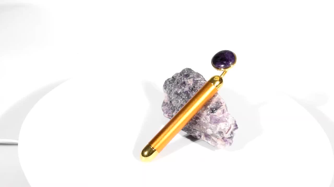 Jade Vibration Energy Beauty Bar Massager 24k Gold Facial Jade Beauty Bar Buy 24k Gold Facial