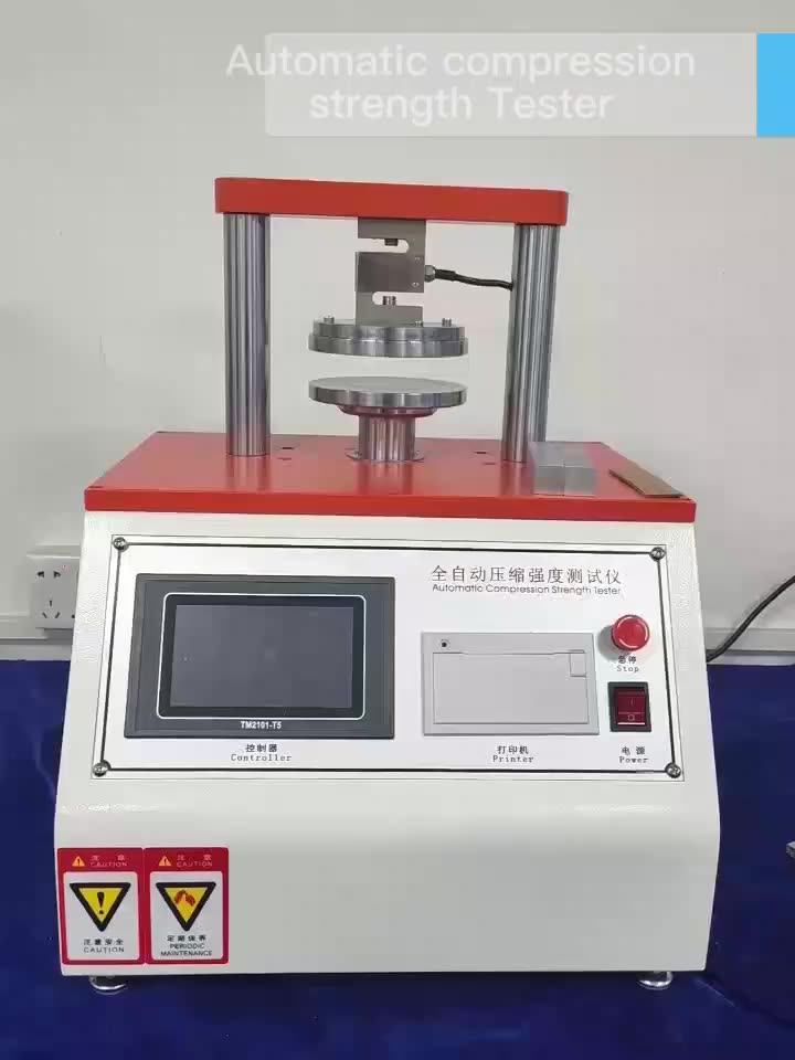 Lab Paper Edge Pressure Testing Machine Edge Pressure Ring Crush